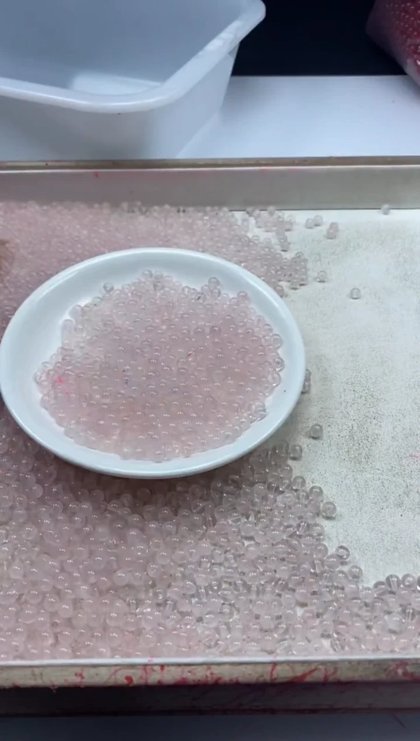 【闪购商品】水晶颈饰未镶嵌w593粉水晶4mm*100颗