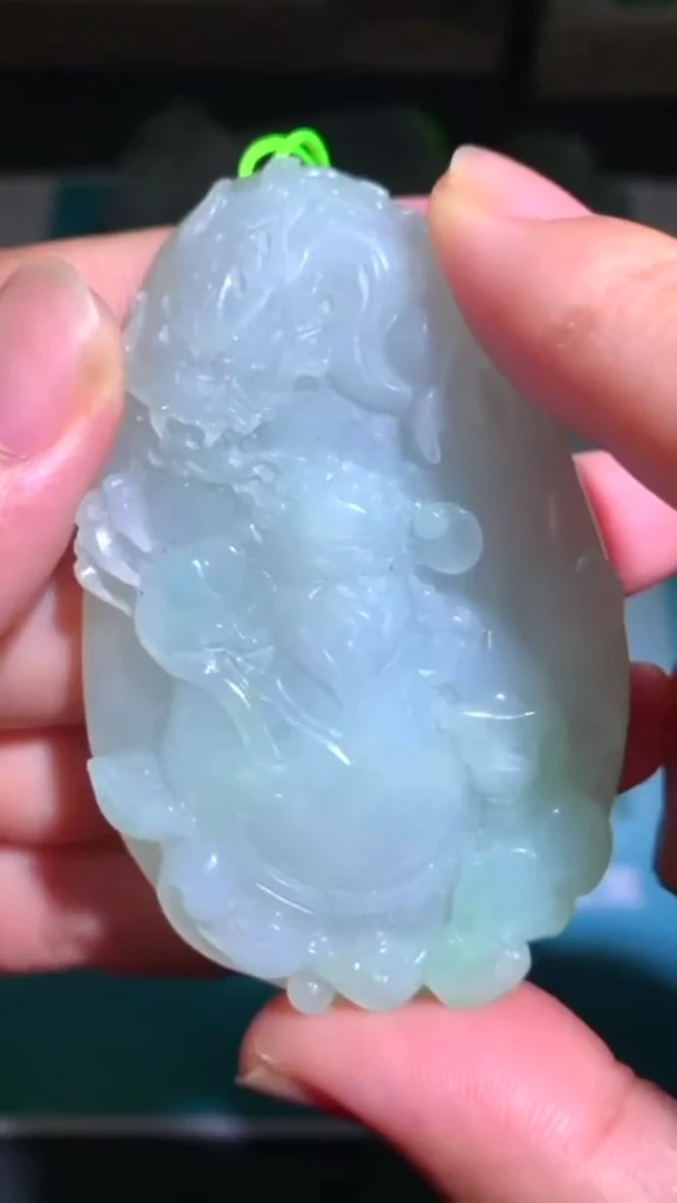 未镶嵌定制翡翠夕****~-毛货-不退不换-