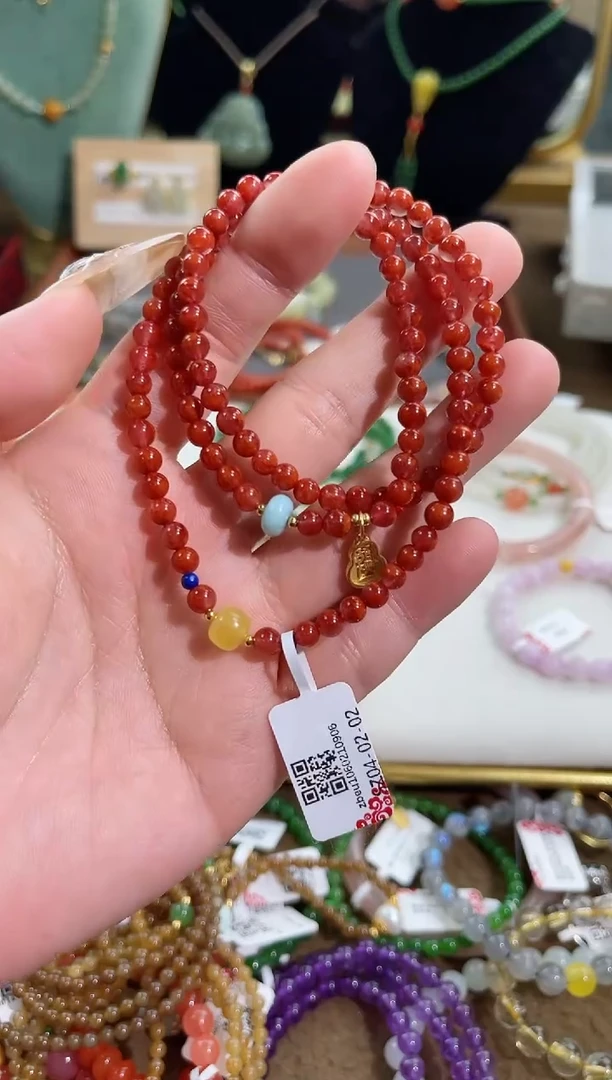 【闪购商品】南红玛瑙手链未镶嵌cs