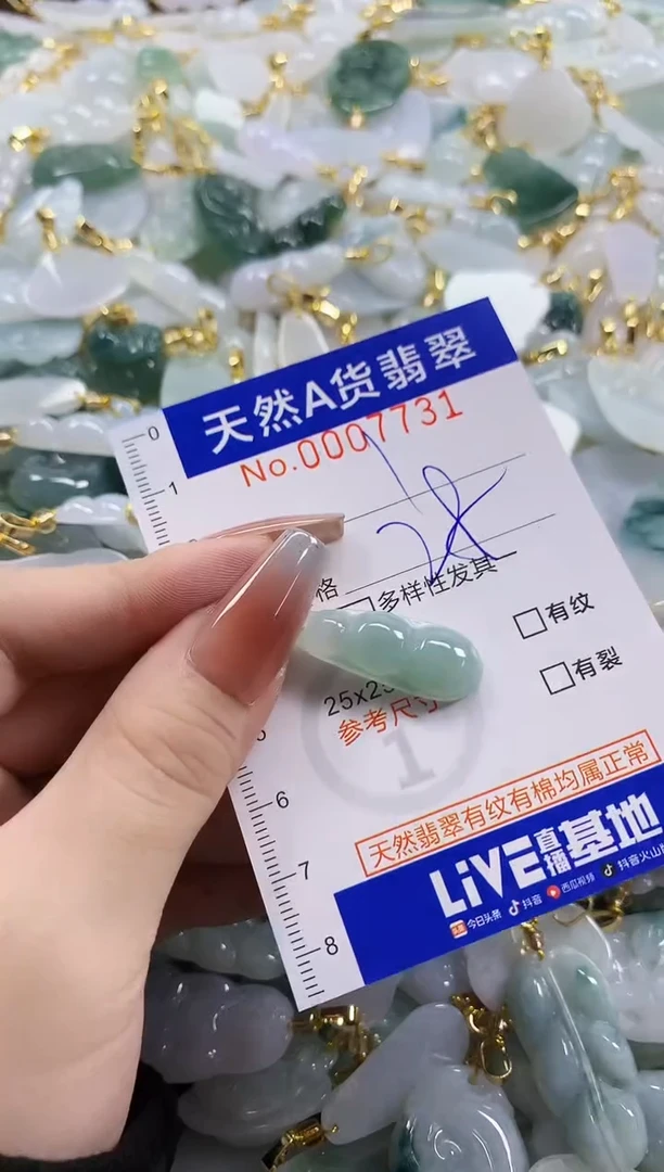 颈饰未镶嵌翡翠天然A货翡翠