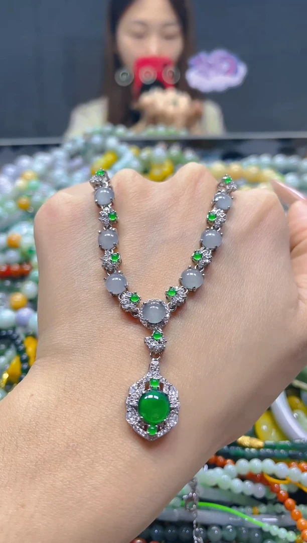 颈饰未镶嵌翡翠多样性择优发货