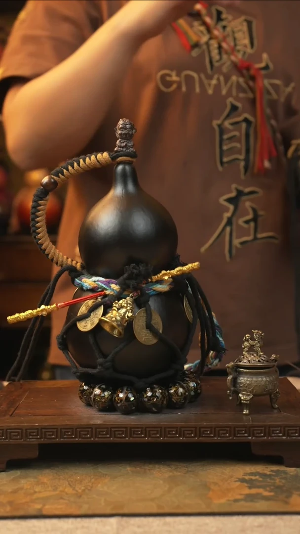 476大漆一物一拍记葫堂出品【不带手串】