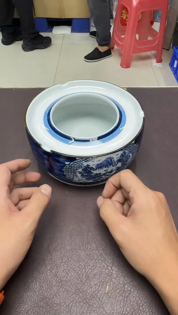 手工艺品琉璃雪**壶270