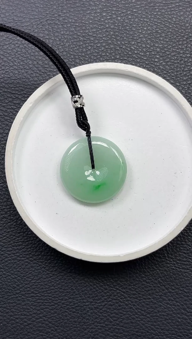 颈饰未镶嵌翡翠YM1302-3-1 平安扣