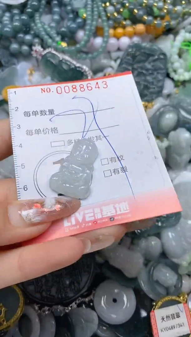 【闪购商品】翡翠颈饰未镶嵌闪购0088643