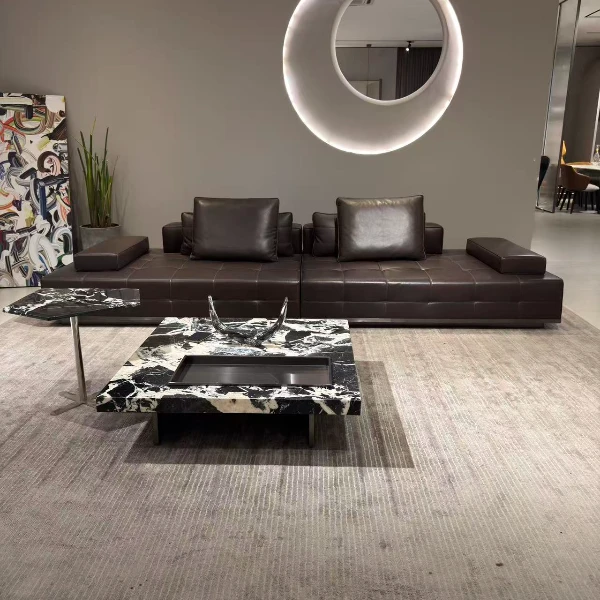 【全新高定劳伦斯沙发】意式极简直排大小户型简约风大平层横厅沙发