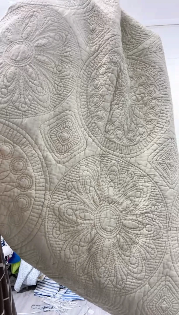 棉230*250纯棉床盖125号微瑕