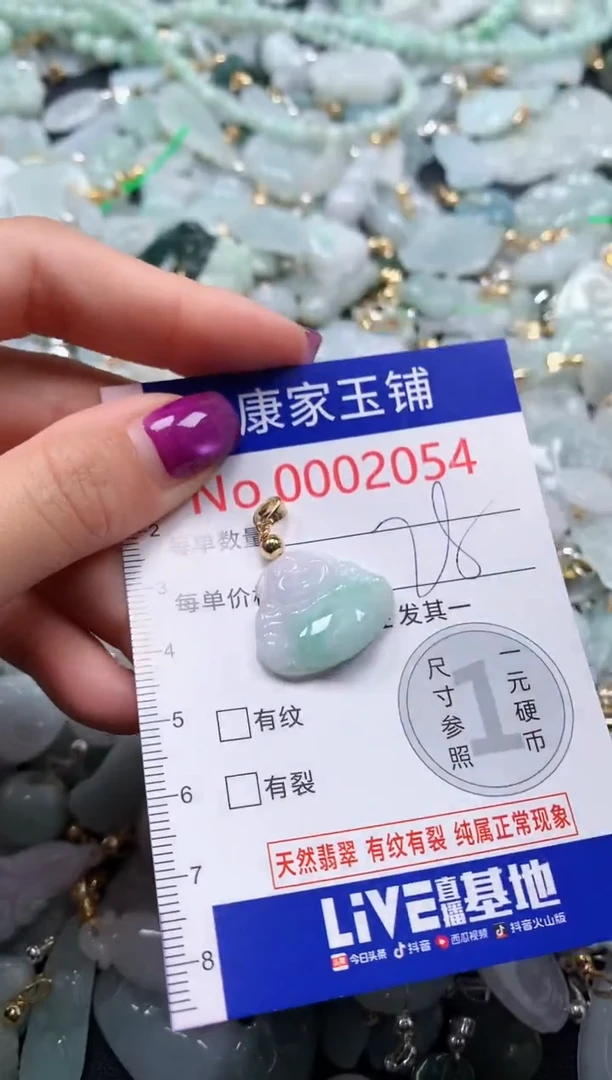 颈饰未镶嵌翡翠2054