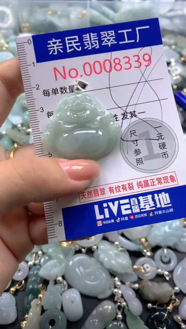 颈饰未镶嵌翡翠8339