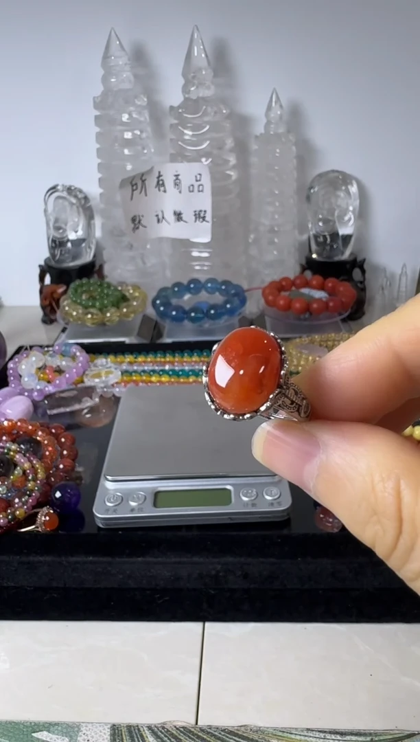 合金戒指玛瑙/玉髓矿坑53