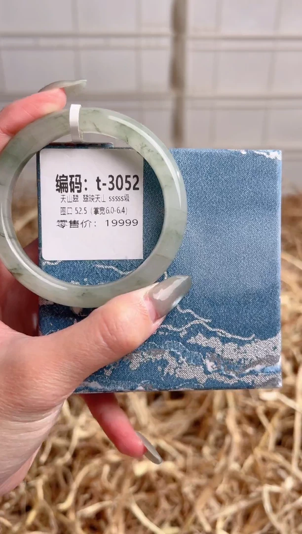 未镶嵌手镯石英质玉T3052