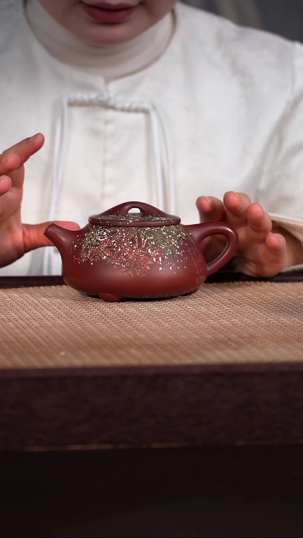 茶壶紫砂龙血砂 230cc
