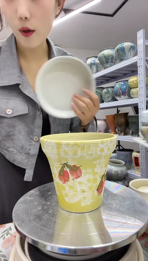 【   陶瓷花盆9.8   】