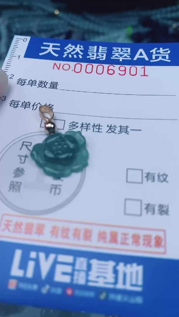 颈饰未镶嵌翡翠00006901