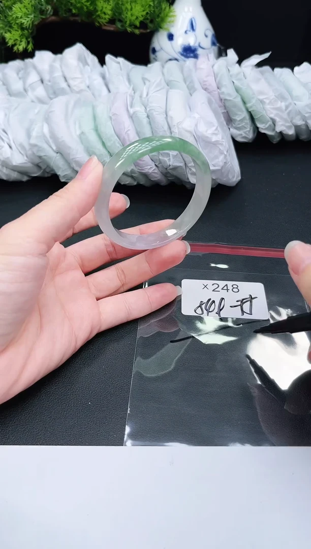 未镶嵌手镯翡翠248