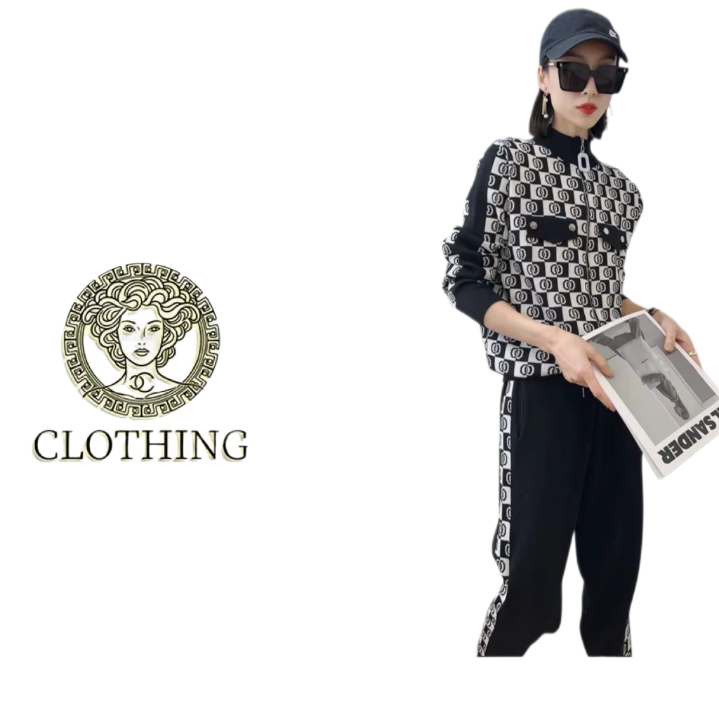 【CLOTHING/原创设计】2025秋冬新款针织运动套装