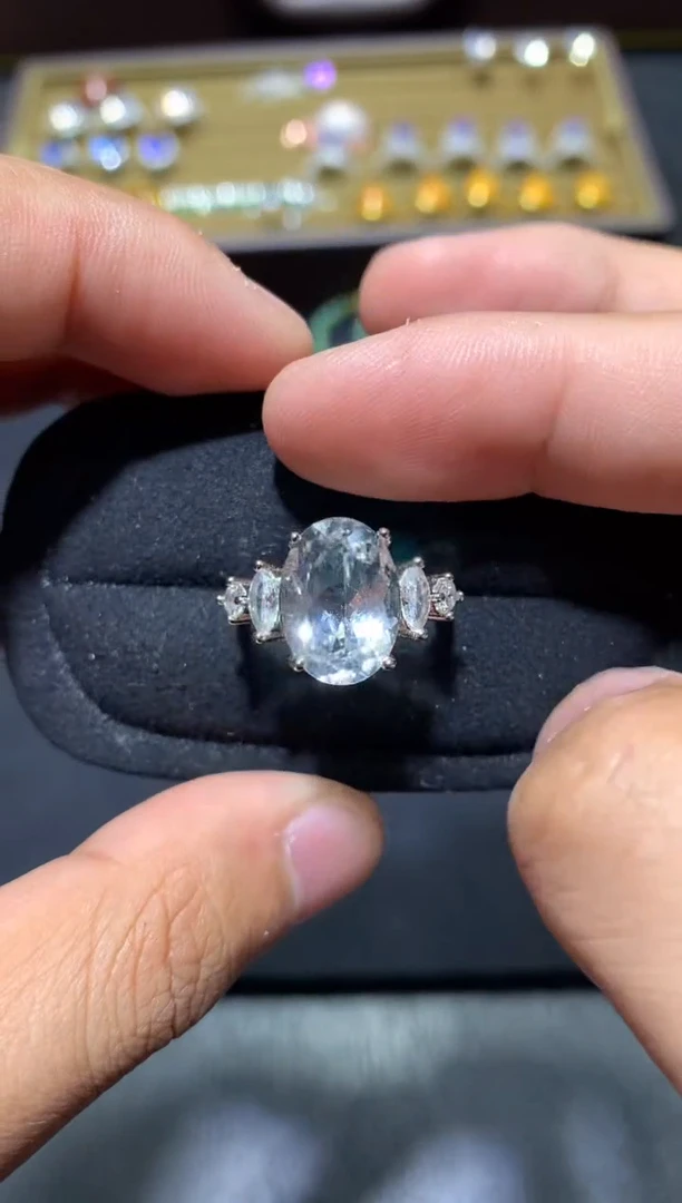 未镶嵌戒指水晶K56