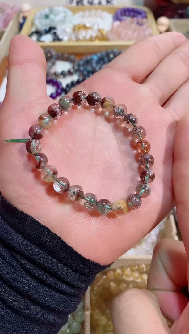 【闪购商品】水晶手链未镶嵌四季幽灵8m+ （多样性发其一）