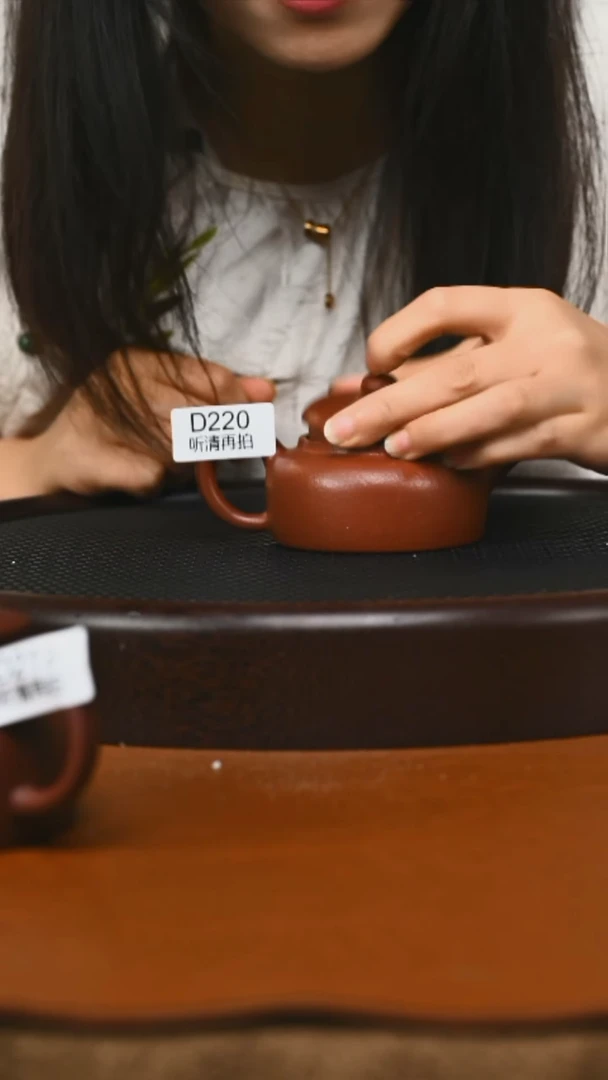 茶壶紫砂宜兴紫砂茶壶手工D220