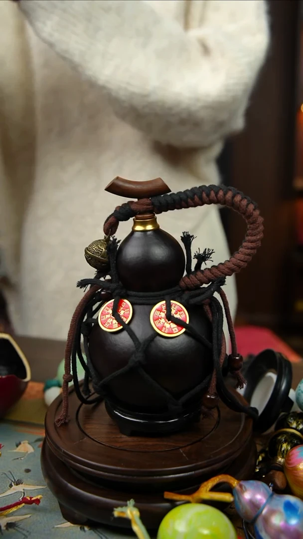 965号500ml左右非遗大漆酒葫芦