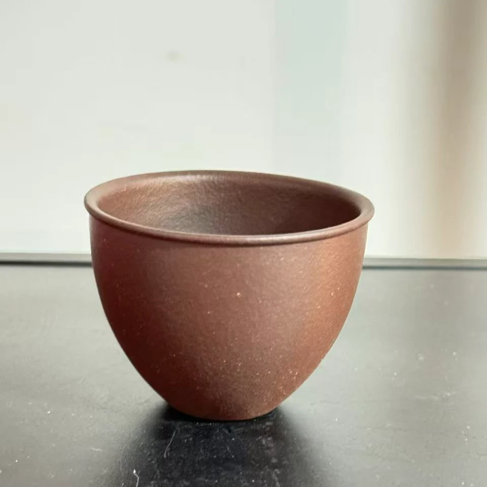 松泉茶器  |《天青小刚杯》紫砂 主人杯 茶杯 创意 mxd0020