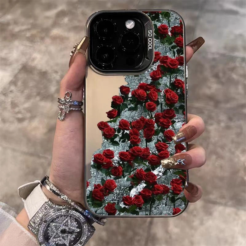 适用于iPhone16手机壳苹果15promax硬壳14彩银13女款11复古12新