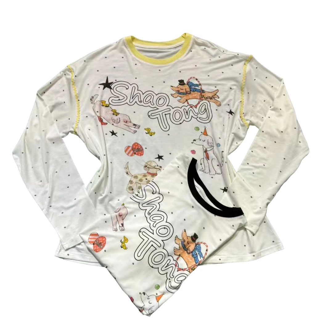 575天使狗长袖T恤