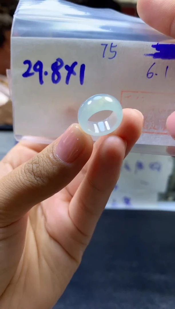 定制翡翠未镶嵌甜甜圈#29.8元-毛货需精细抛光