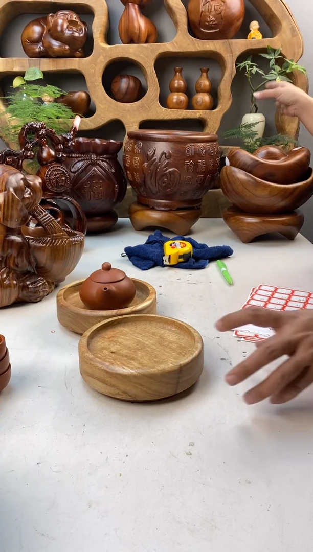 香樟木A50小圆盘*2/尺寸15*4