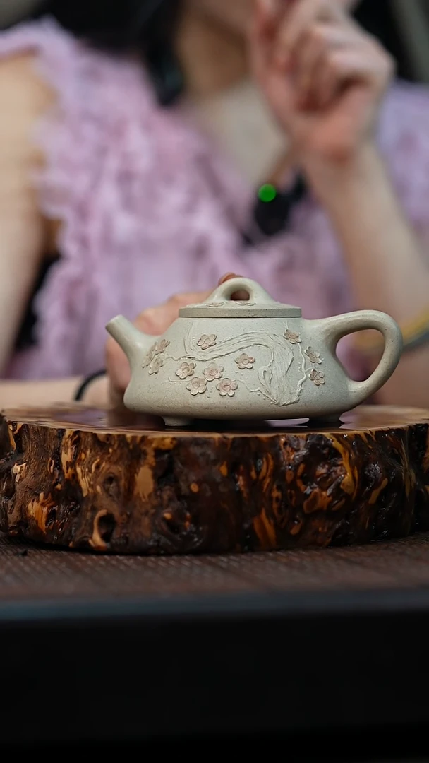 茶壶紫砂宜兴岁颐传砂原矿全手1