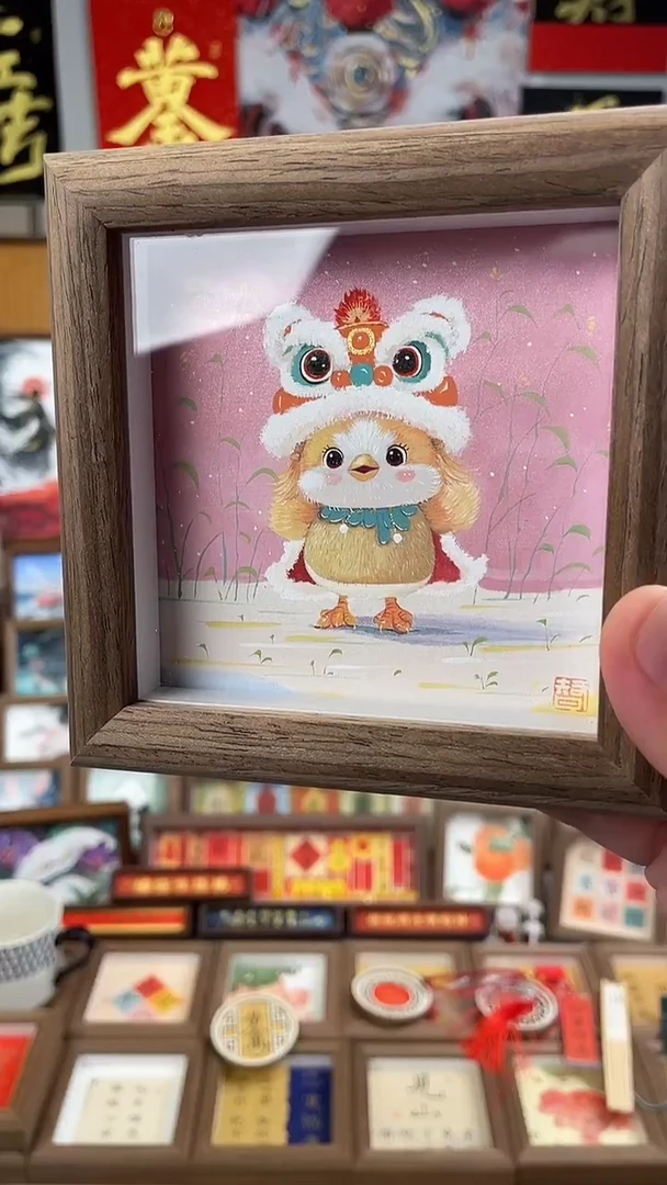 国画纯手绘书法绘画作品