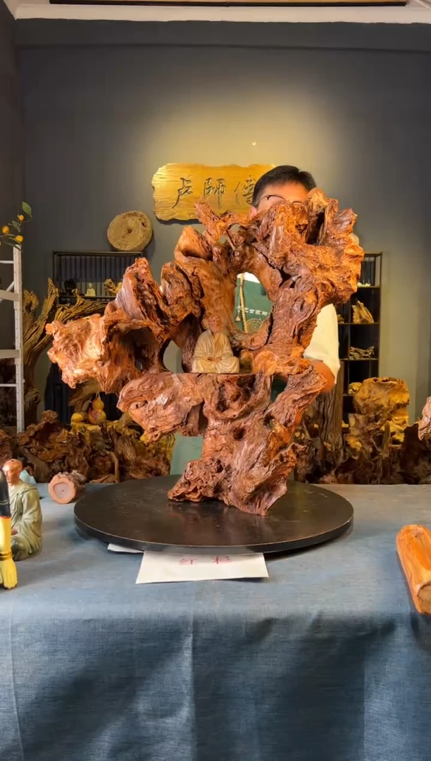 木卢师傅根艺作品（不包含人物摆件）