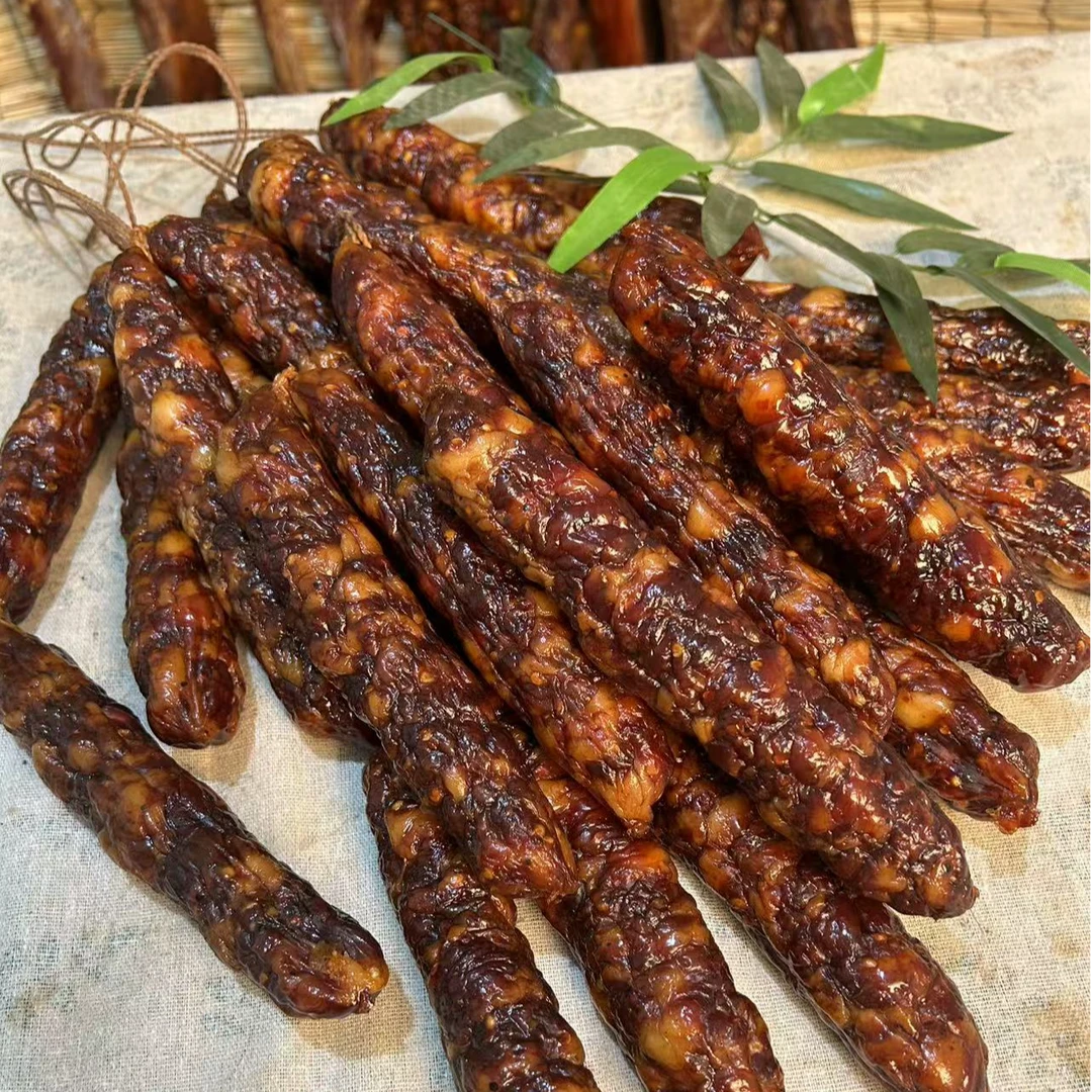 正宗农家手工烟熏麻辣肠