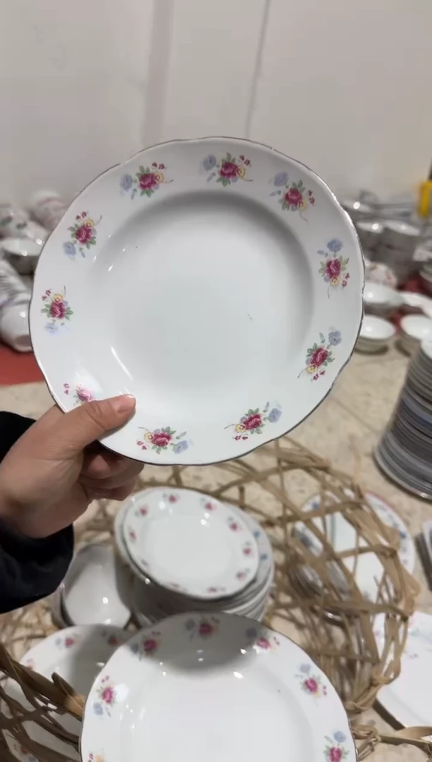 【闪购商品】摆件碗杯盘20厘米微瑕介意勿拍