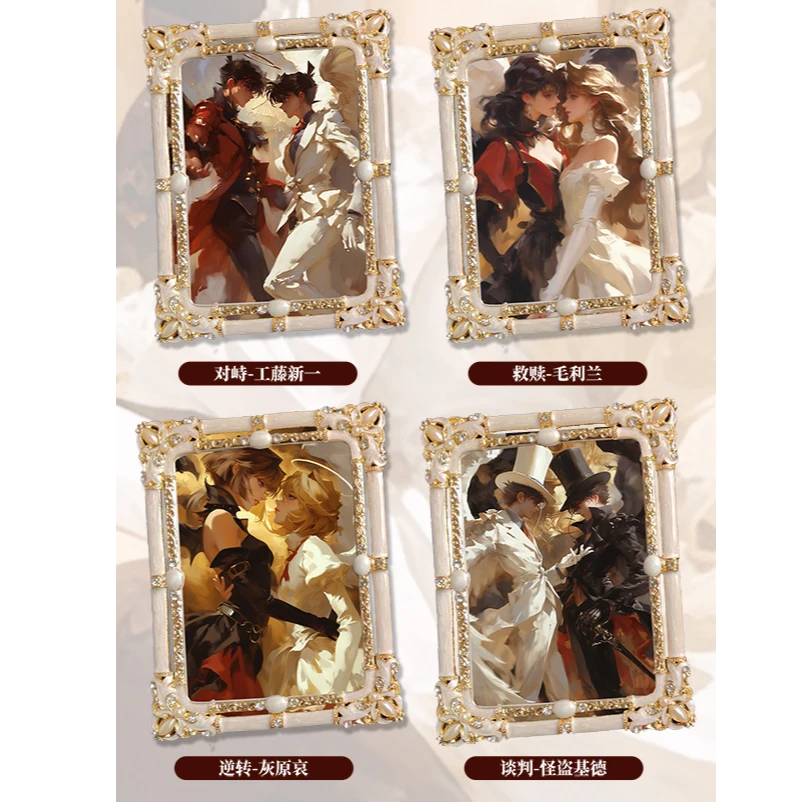 Tsuki工作室A5大卡4弹名侦探柯南晨曦月影系列烫金厚卡（默认代拆）