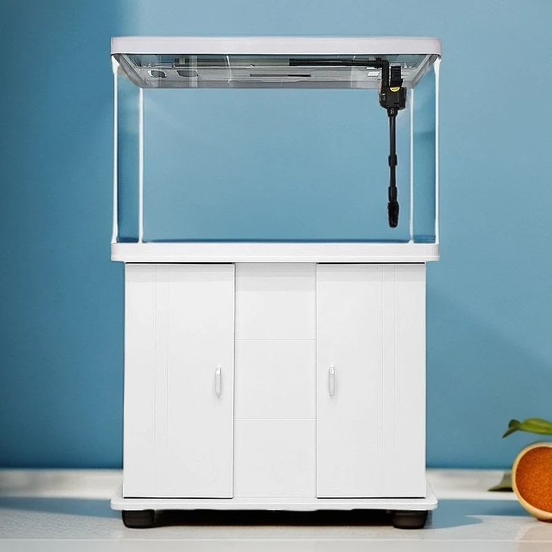 客厅家用免换水带氧气中小型创意造景1米超高清过滤一体式鱼缸