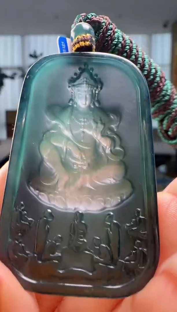 颈饰未镶嵌翡翠茄****黄YJ@@