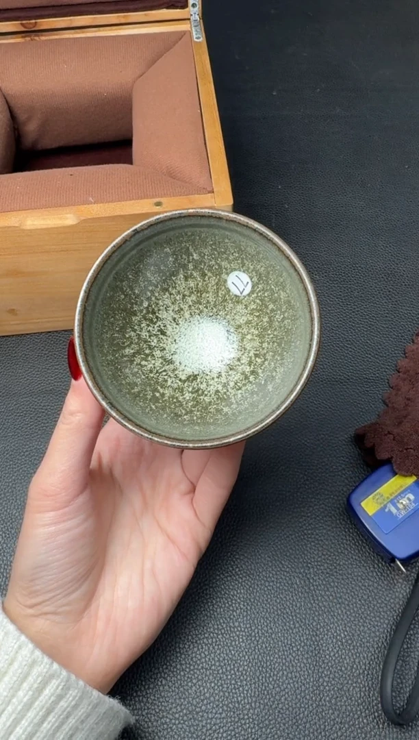 【闪购商品】茶盏建盏故事严柳忠龙窑柴烧116
