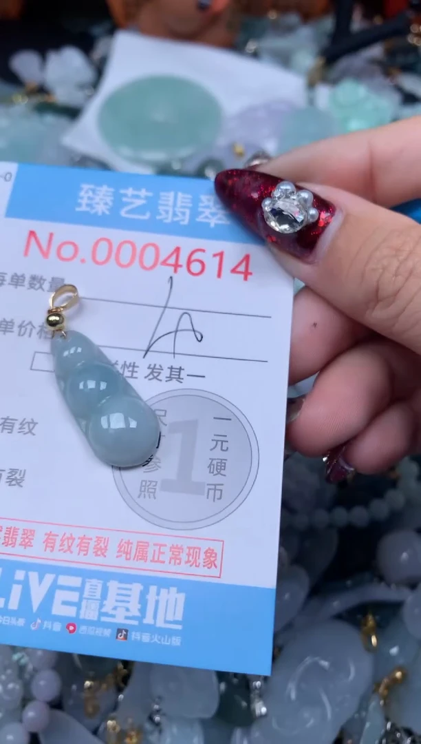 颈饰未镶嵌翡翠4614