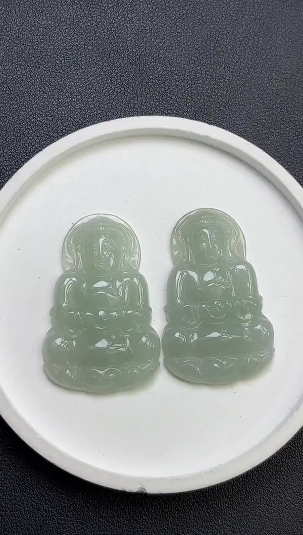 颈饰未镶嵌翡翠观音多样性发一