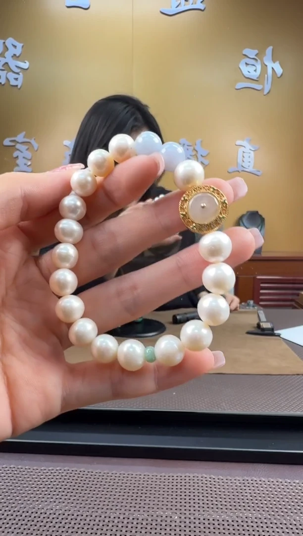 颈饰未镶嵌淡水珍珠手串（多样性发一）10mm