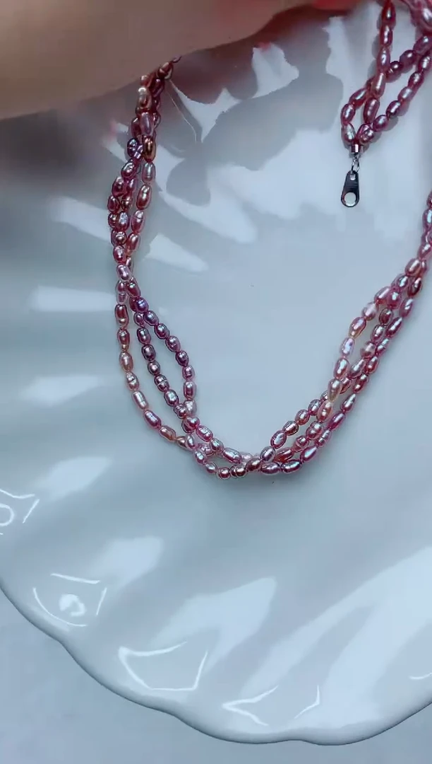 颈饰未镶嵌淡水珍珠多样性发其一【非无瑕】