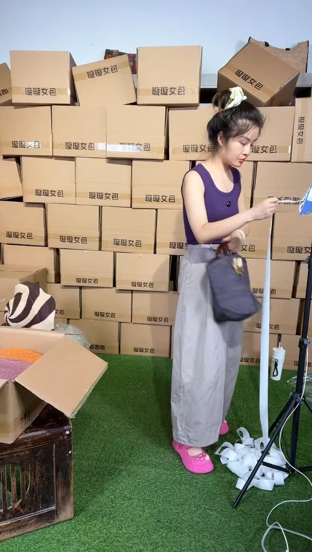 拉菲草拉菲草，手编包包130