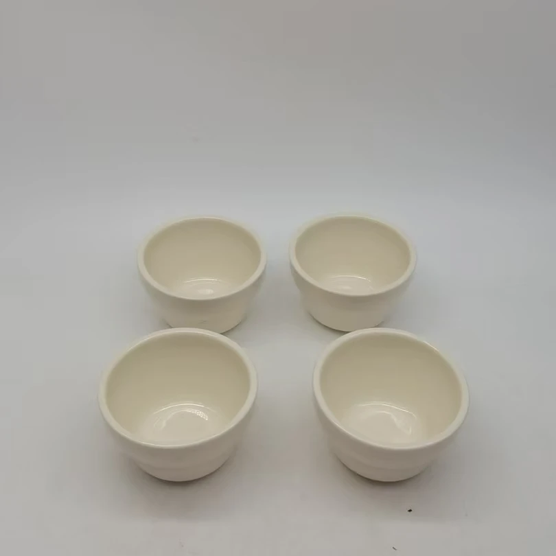 6035 小杯子4个（口径8，高5.5）陶瓷餐具B19