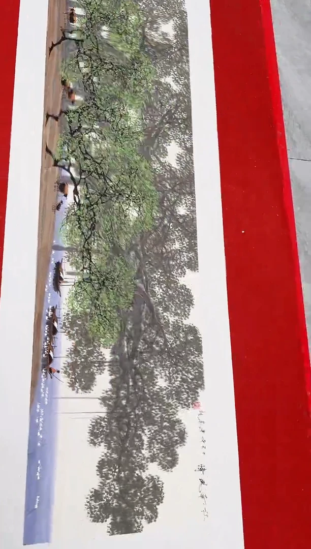 国画周建真老师作品