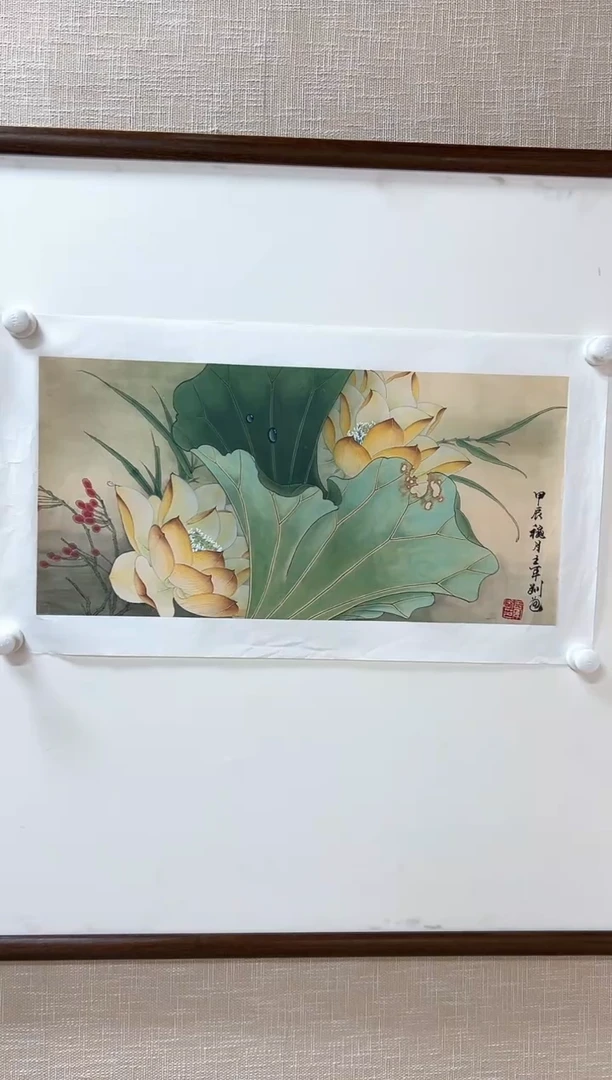 国画王军G老师的国画花鸟画