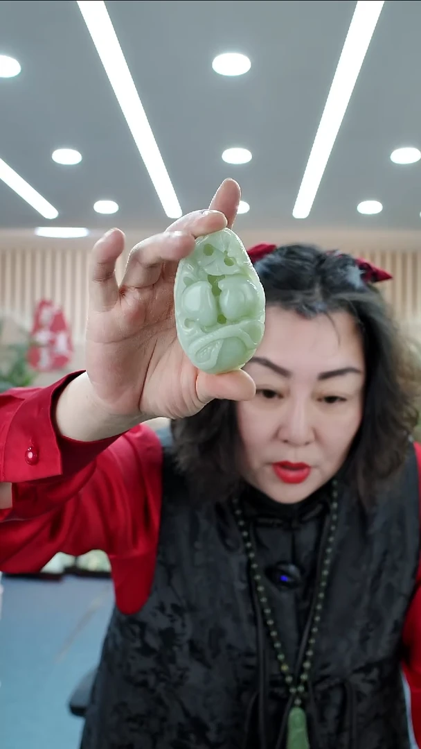 未镶嵌蛇纹石玉手把手把