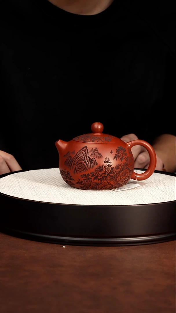 茶壶紫砂宜兴紫砂 牡丹西施 王芳