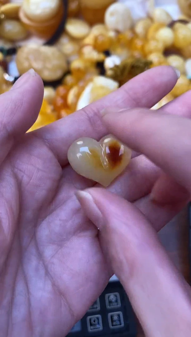 裸石琥珀未镶嵌天然琥珀蜜蜡
