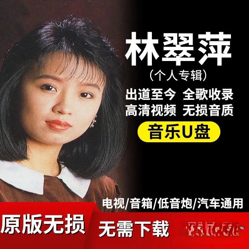 高清MV音乐U盘林翠萍全集歌曲防水USB2.0 防水16GB USB2.0 MP3高